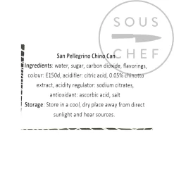 24 x 330ml San Pellegrino Chino Can