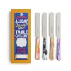 Allday Goods Set of 4 Pick N Mix Table Knives, 11.5cm