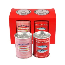 Anchovies & Mackerel Salt & Pepper Shaker Set