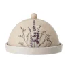 Bea Floral Round Butter Dish, 15cm