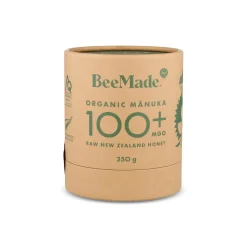 BeeMade Organic Manuka MGO 100+ Honey, 250g