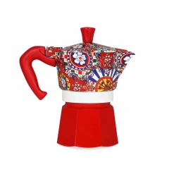 Bialetti x Dolce & Gabbana Red Moka Express Coffee Maker