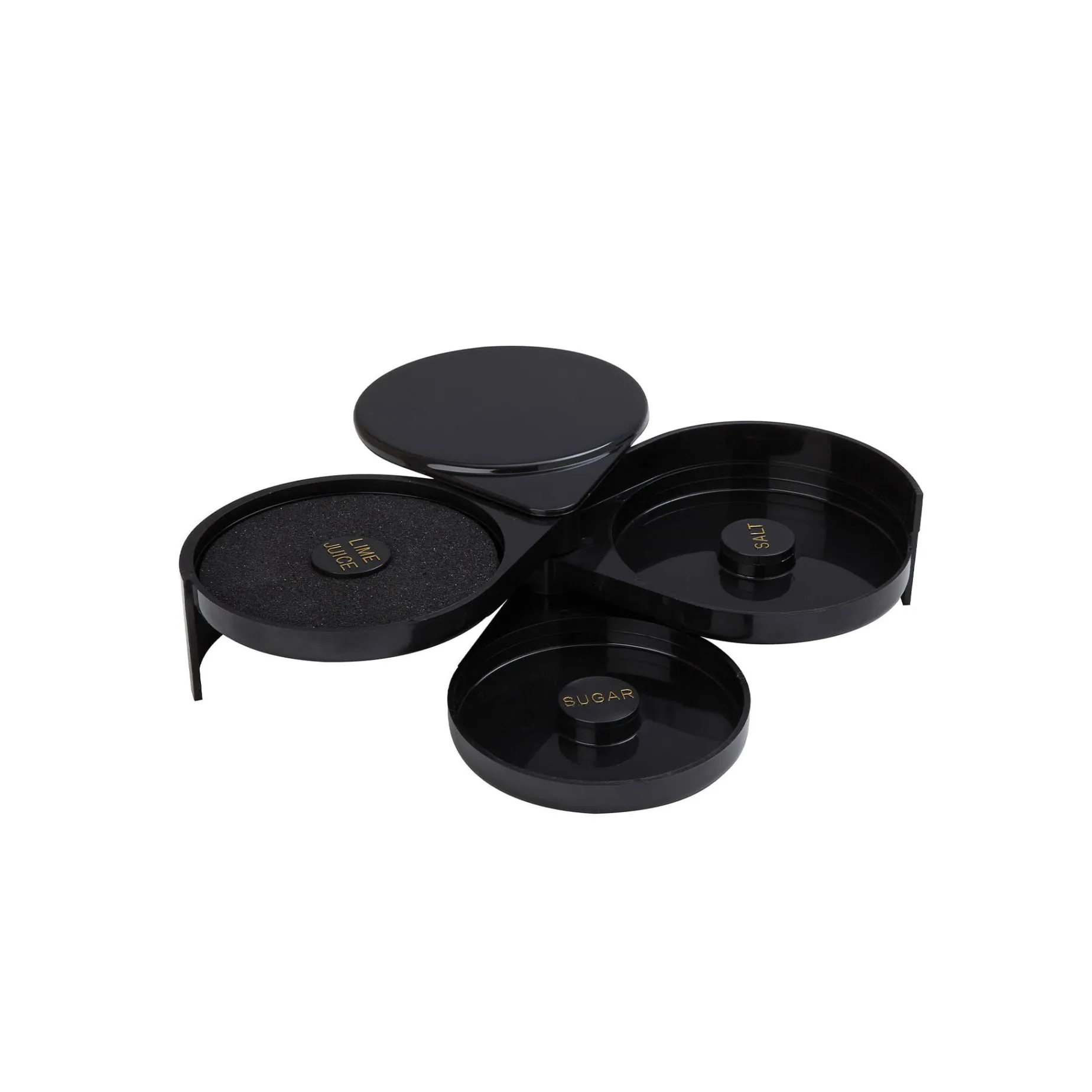 Black 3 Part Glass Rimmer