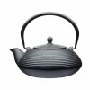 Black Cast Iron Teapot, 900ml