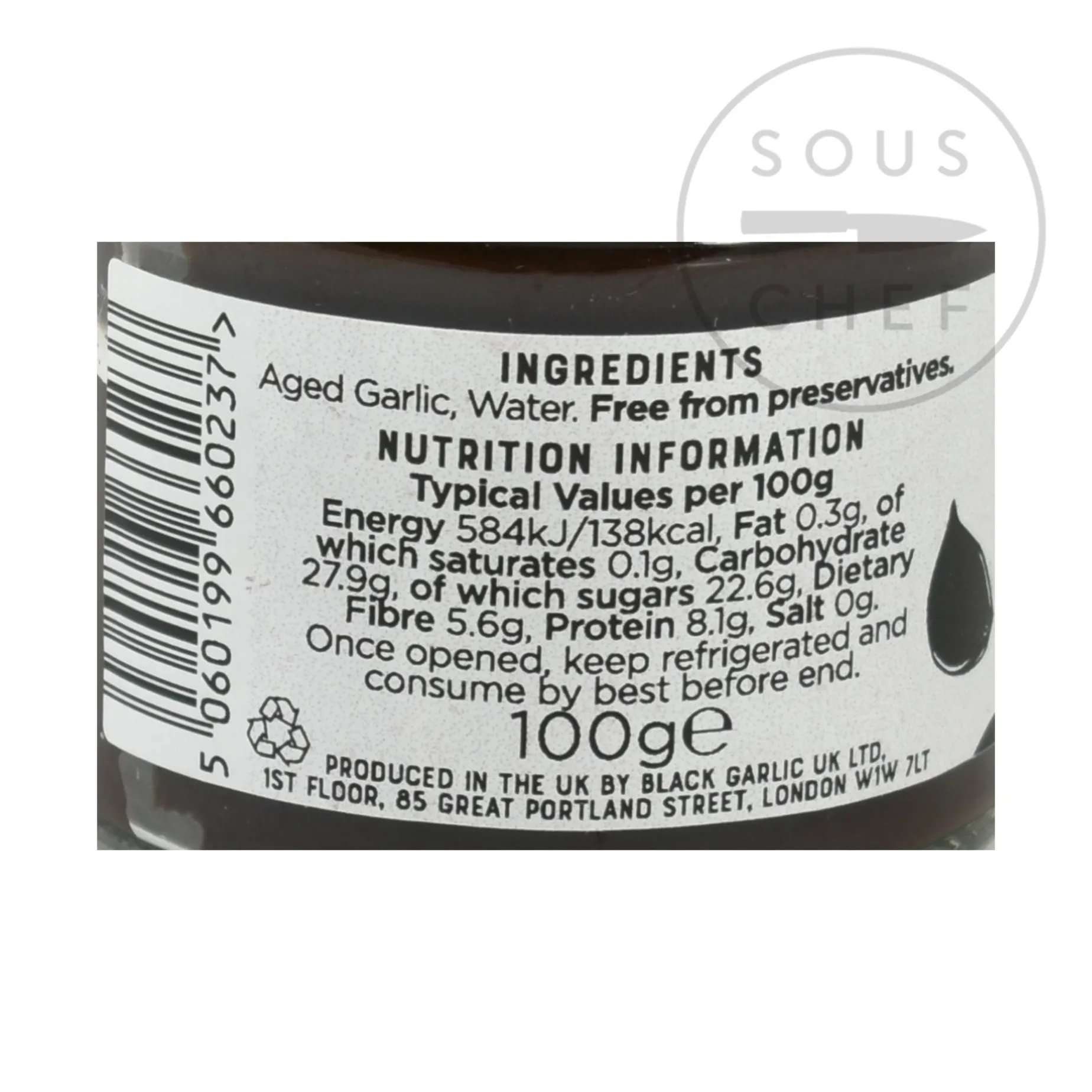 Black Garlic Paste, 100g