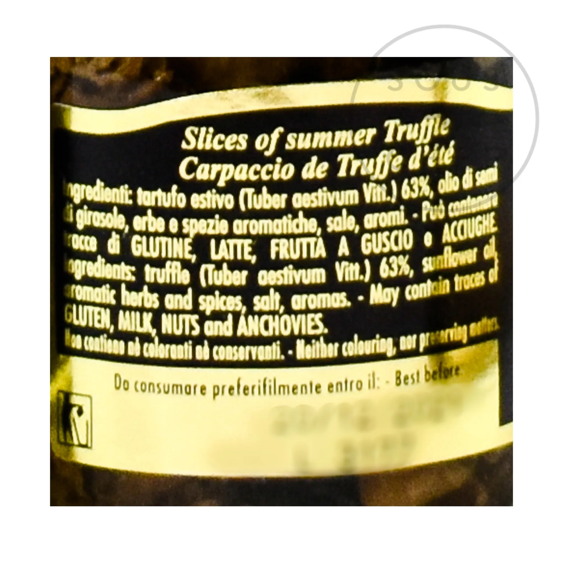 Black Summer Truffle Slices