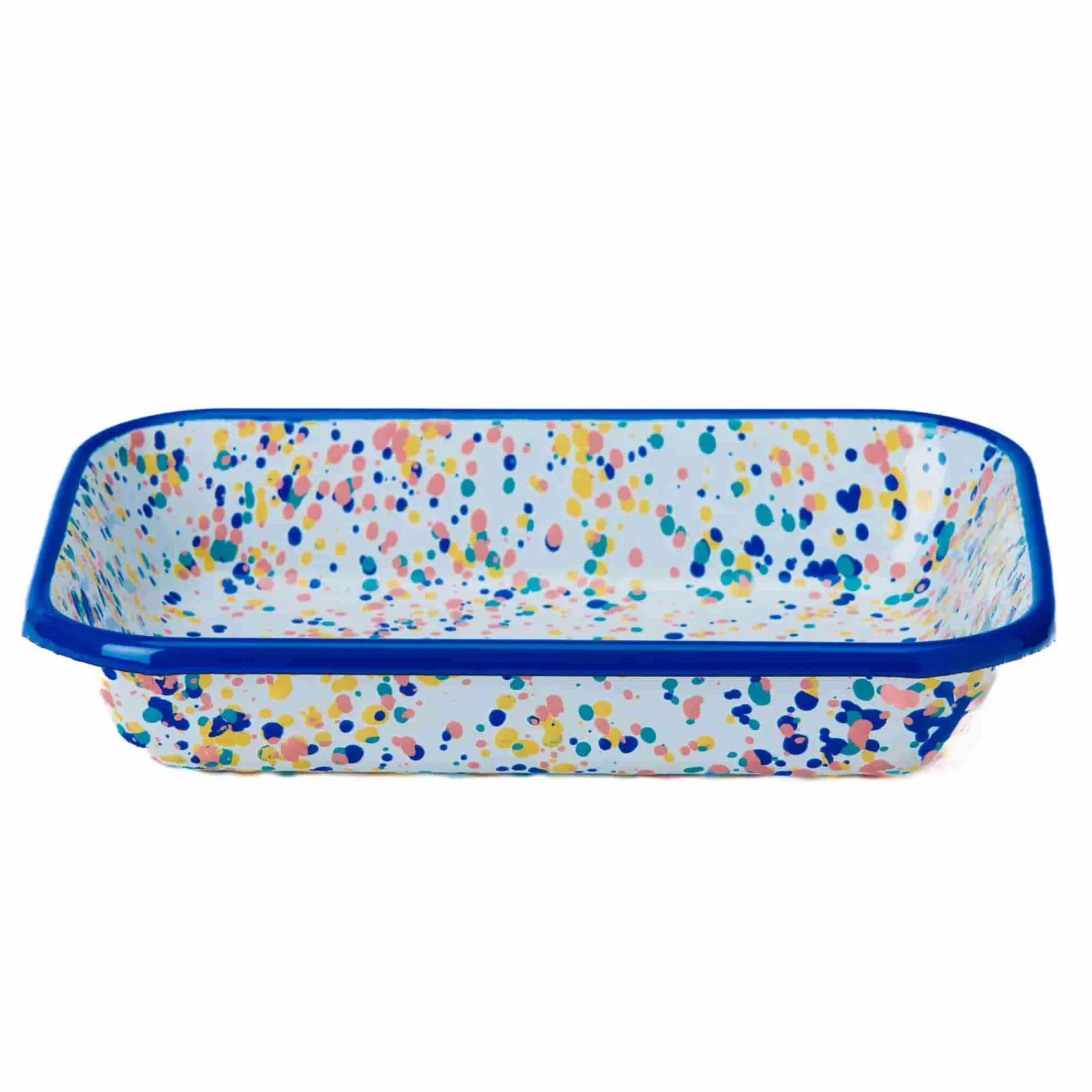 Blue Dot Enamel Roasting & Serving Dish