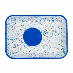 Blue Dot Enamel Roasting & Serving Dish