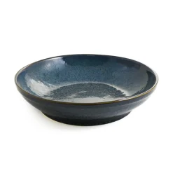Blue Glaze Salad Bowl, 27.5cm dia