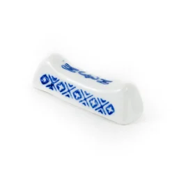 Blue Rice Pattern Chopstick Rest