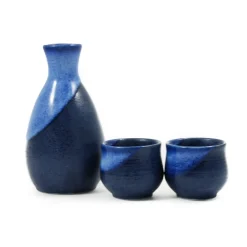 Blue Sake Set