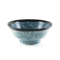 Blue Wave Ramen Bowl, 21cm