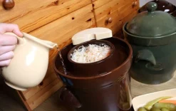 Boleslawiec Fermenting & Sauerkraut Crock With Weights, 5 litre