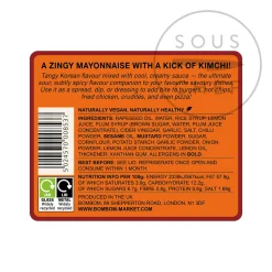 Bombom Korean Kimchi Mayo, 185g