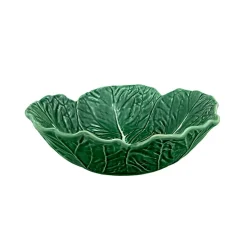 Bordallo Pinheiro Cabbage Leaf Salad Bowl, 29cm
