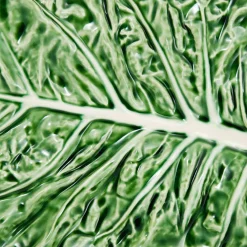 Bordallo Pinheiro Cabbage Leaf Oval Platter