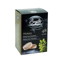 Bradley Hickory Bisquettes Pack of 48