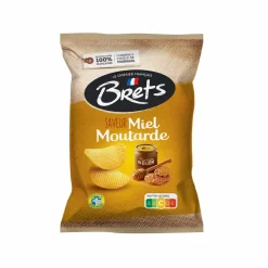 Bret's Honey Mustard Crisps, 125g