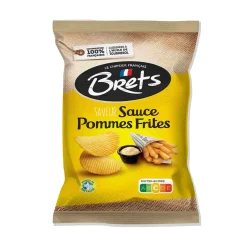 Bret's Pommes Frites Sauce Crisps, 125g