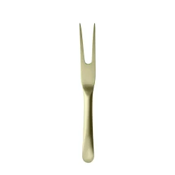 Brushed Champagne Gold Cheese Fork