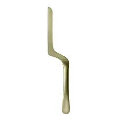 Brushed Champagne Gold Soft Cheese Knife
