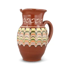Bulgarian Troyan Brown Pitcher, 1 Litre