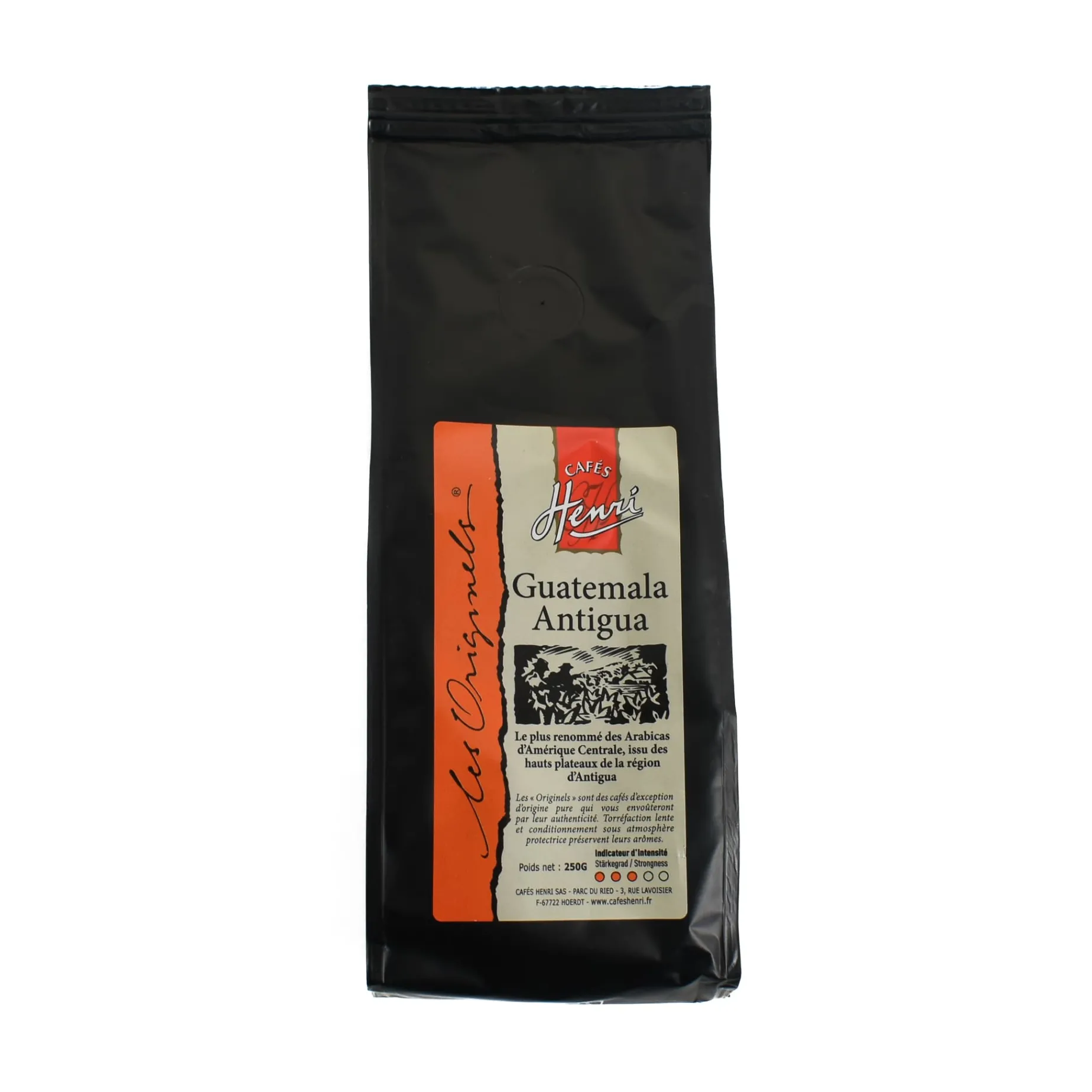Cafes Henri Guatemala Antigua Ground Coffee, 250g