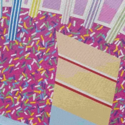 Cake Time Baby Tea Towel