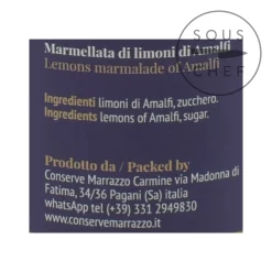 Casa Marrazzo Amalfi Lemon Jam, 350g
