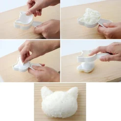 Cat Rice Mould Set
