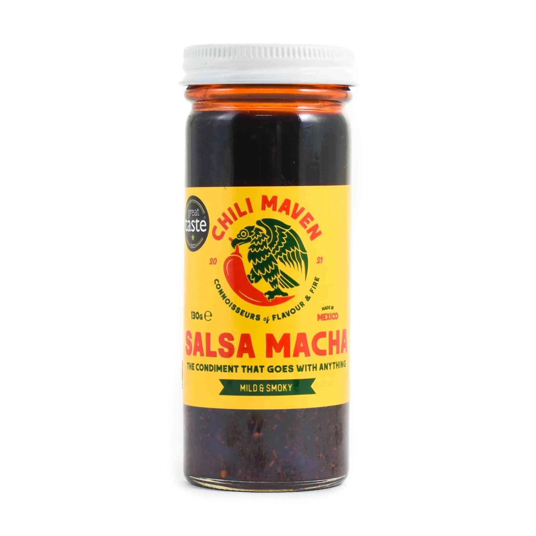 Chili Maven Salsa Macha - Mild & Smoky, 130g