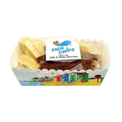 Chocolate Fish & Chips, 125g