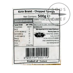 Chopped Pickled Turnip 'Preserved Radish', 500g