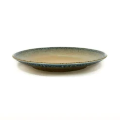 Chouseki Blue Gold Plate, 28.5cm dia x 3.5cm
