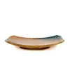 Chouseki Oblong Plate, 21.5 x 14cm