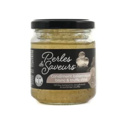 Christine Le Tennier White Balsamic and Black Truffle Flavor Pearls