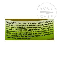 Christine Le Tennier Yuzu Flavour Pearls