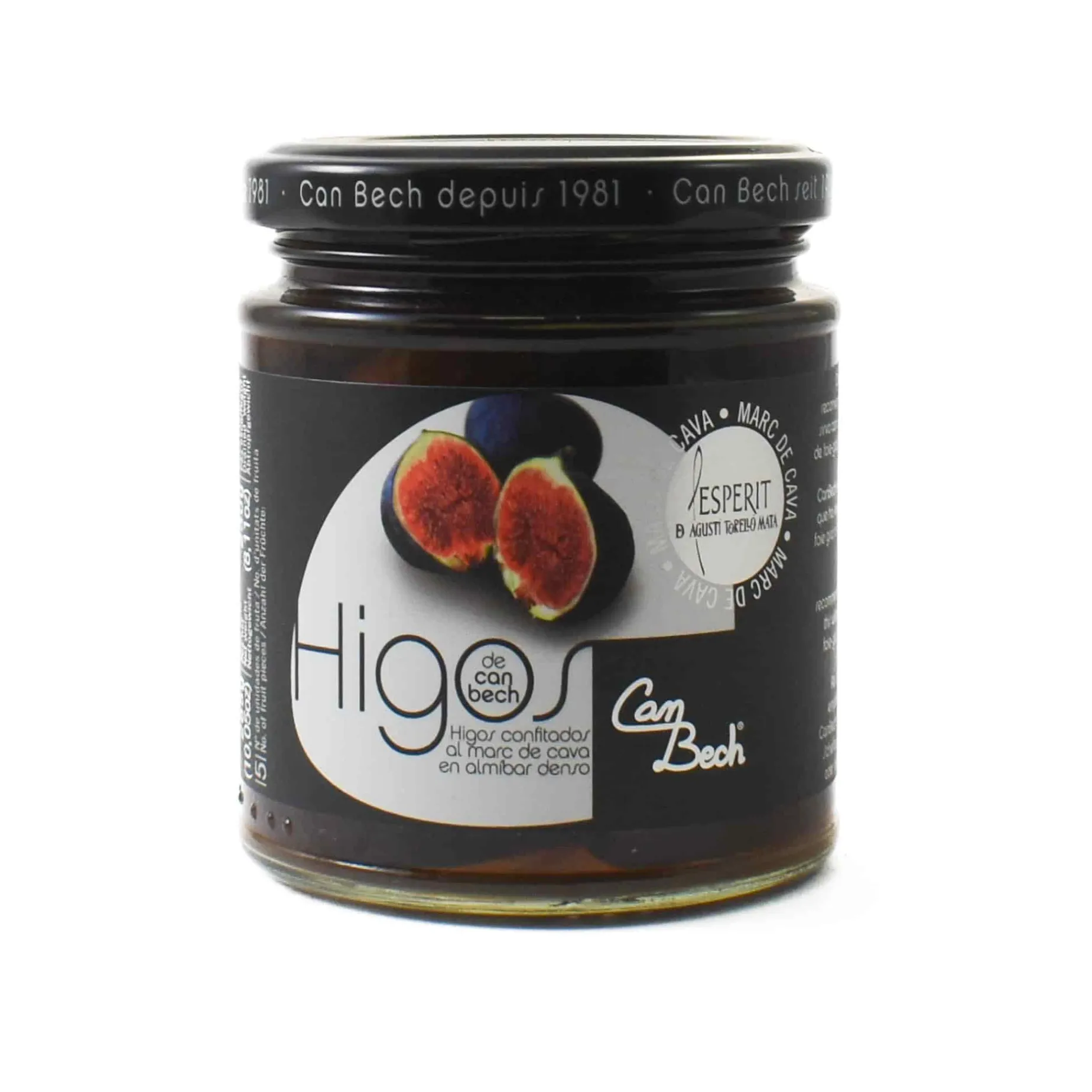 Confit Figs in Marc de Cava Brandy, 230g