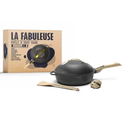 Cookut Lightweight Non-Stick Black Fabulous Pan, 28cm, BPA-Free
