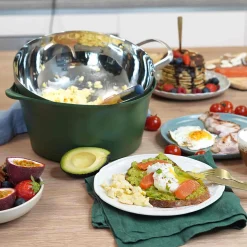 Cookut Stainless Steel Bain Marie Bowl, 24cm