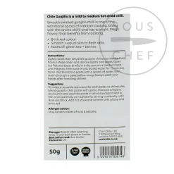 Cool Chile Co Whole Guajillo Chillies, 50g