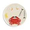 Crab Ceramic Platter, 26.5cm