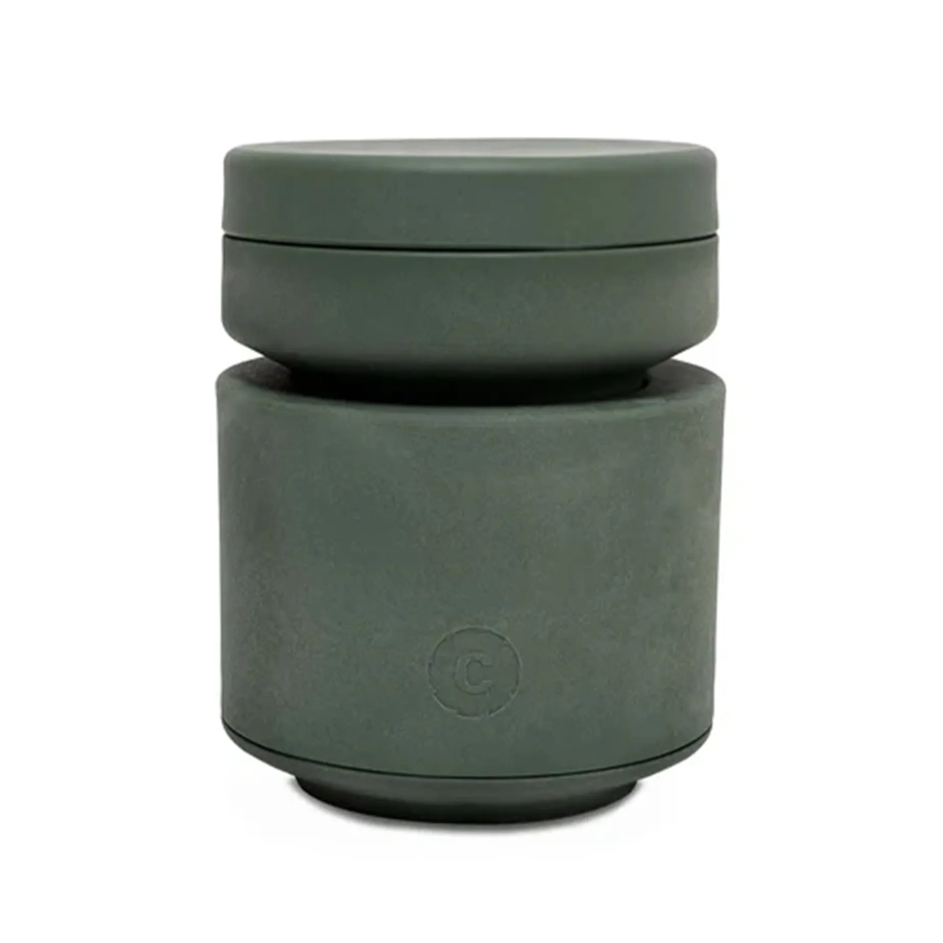 CrushGrind Dark Green Nutmeg Grater