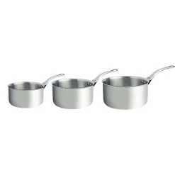 De Buyer Affinity 3 Piece Saucepan Set