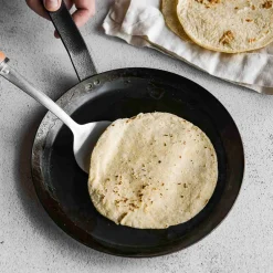 De Buyer Blue Steel Crepe Pan, 24cm