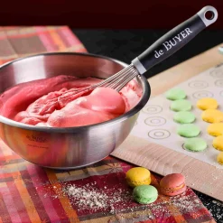 De Buyer Hemisphere Mixing Bowl with Silicone Base, 24cm