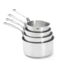 De Buyer Milady 4 Piece Saucepan Set