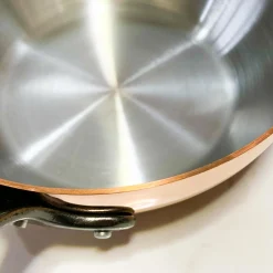 De Buyer Prima Matera Induction-Compatible Copper Frying Pan