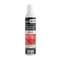 Deco Relief Metallic Ruby Spray, 300ml