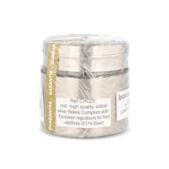 Deco Relief Real Silver Flakes, 100mg